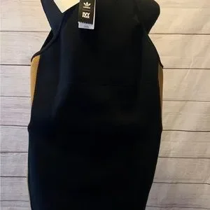 adidas Women X Ivy Park Knit Body-Con Dress Black Gs0385 adidas Women X Ivy Park Knit Body-Con Dress Black Gs0385